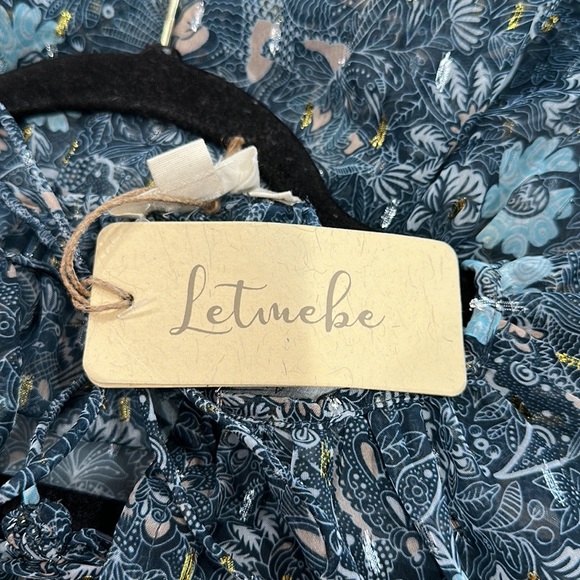 Anthropologie petites Let me be sheer blouse size XSP - Picture 12 of 16